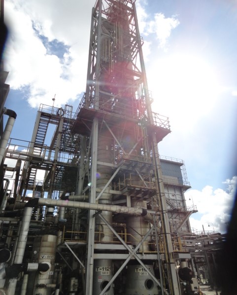 Завод метанолу потужністю приблизно 260 тонн/добу